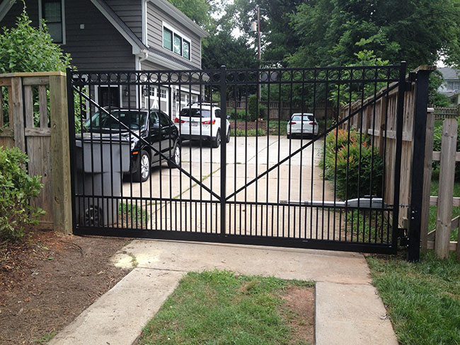 Enhance Your Home’s Appeal with an Aluminum Driveway Gate - Timber Fencing